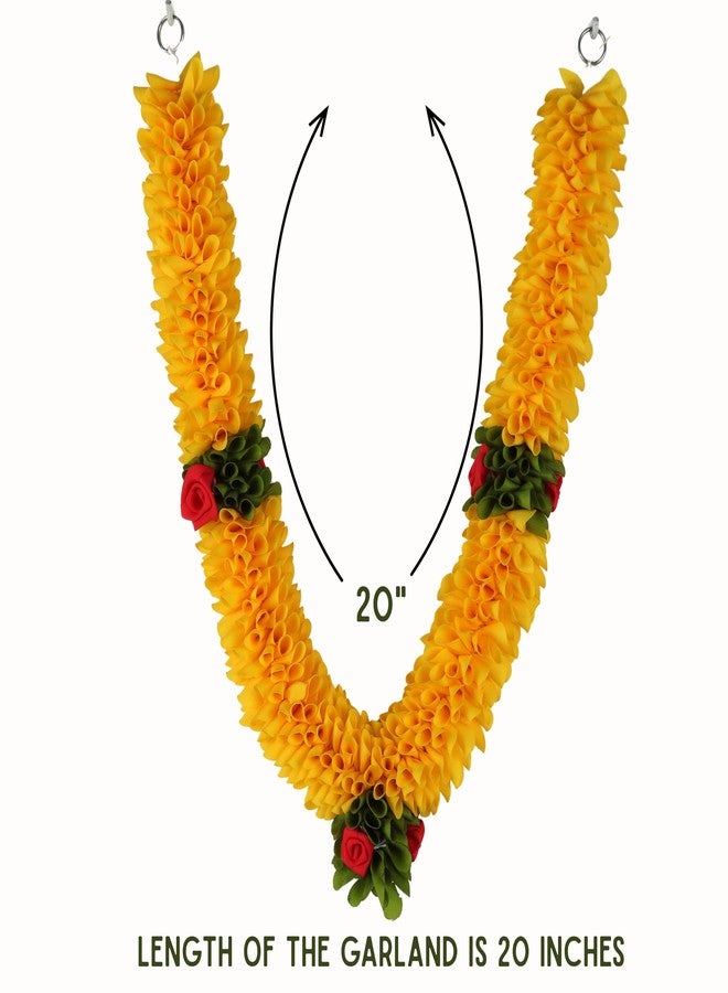 Veltic- Pack of Three Half Meter Garland-Golden Yellow VE51GL - Image 4